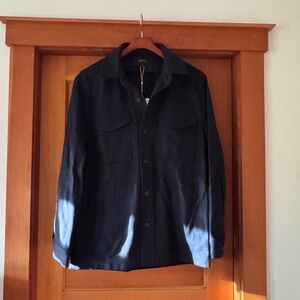 Quince Italian Wool Over-shirt, NWT, M